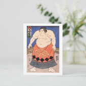 Vintag Sumo Postkarte (Stehend Vorderseite)