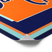 Vintag, Sun Wappen, Soda Pop Poster (Ecke)