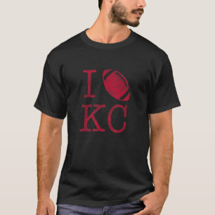Vintag Sunday Funday I Liebe Kansas City Kc Footba T-Shirt