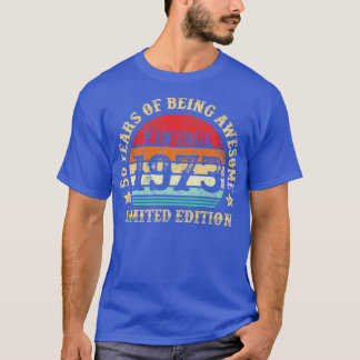 Vintag Sunset 1973 Limited Edition 50. Geburtstag T-Shirt