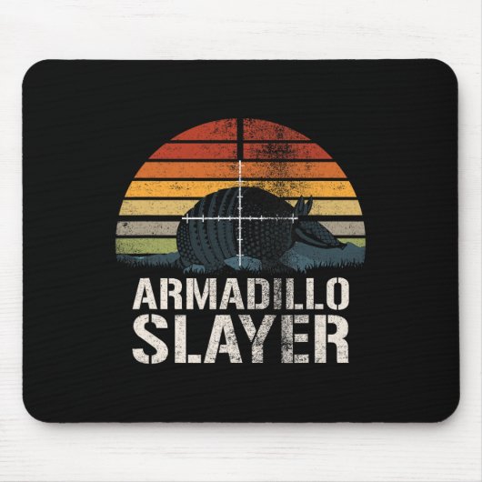Vintag Sunset Armadillo Slayer Armadillo Hunter G Mousepad (Vorne)