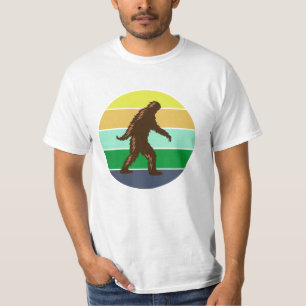 Vintag Sunset Bigfoot Sasquatch T-Shirt