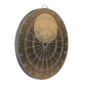 Vintag Sunset Dartscheibe (Vorderseite Links)