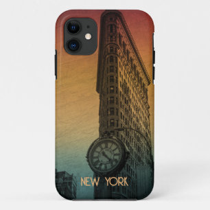 Vintag Sunset Flatiron Architecture New York Case-Mate iPhone Hülle