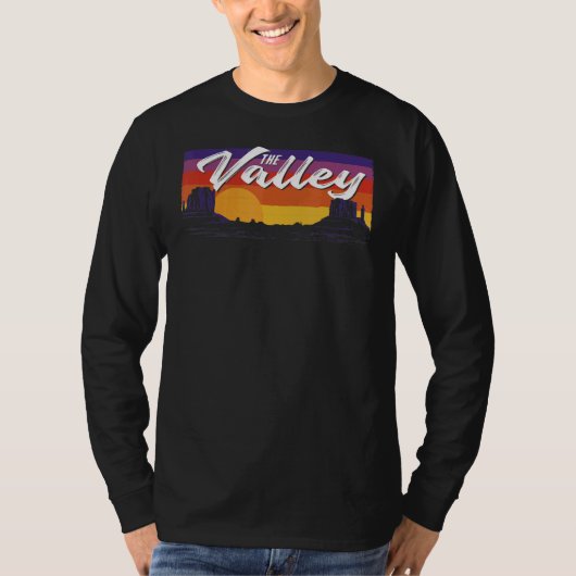 Vintag Sunset Phoenix Arizona T-Shirt (Vorderseite)