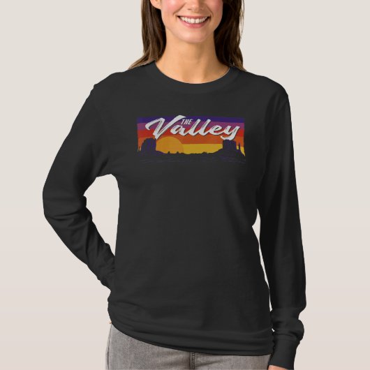 Vintag Sunset Phoenix Arizona T-Shirt (Vorderseite)