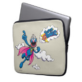 Vintag Super Grover Laptopschutzhülle (Vorderseite Links)