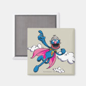 Vintag Super Grover Magnet (Vorderseite/Rückseite)