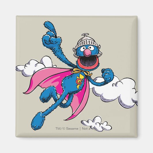 Vintag Super Grover Magnet (Vorne)
