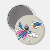 Vintag Super Grover Magnet (Vorderseite/Rückseite)