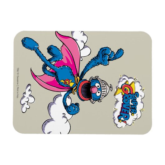 Vintag Super Grover Magnet (Horizontal)