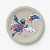 Vintag Super Grover Pappteller (Vorderseite)
