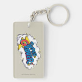 Vintag Super Grover Schlüsselanhänger (Rückseite)