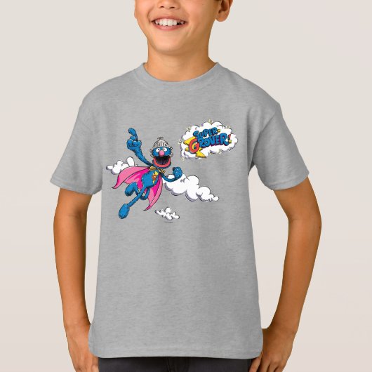 Vintag Super Grover T-Shirt (Vorderseite)