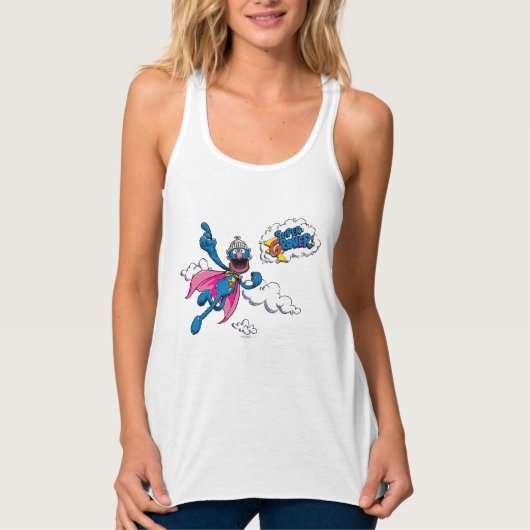 Vintag Super Grover Tank Top (Vorderseite)