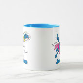Vintag Super Grover Tasse (Zentrum)