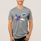 Vintag Super Grover Tri-Blend Shirt (Vorderseite)
