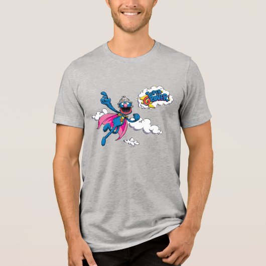 Vintag Super Grover Tri-Blend Shirt (Vorderseite)