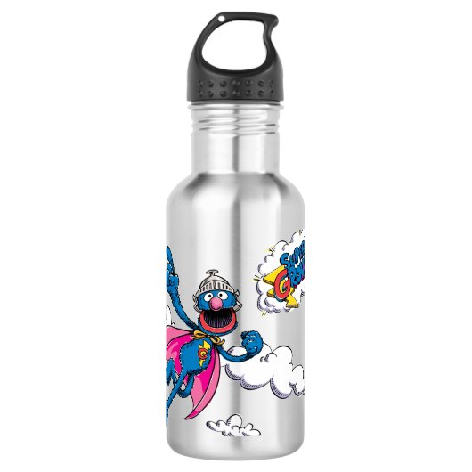Vintag Super Grover Trinkflasche (Vorderseite)
