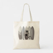 Vintag Surf Retro Surfbretter Klassisches Surfen Tragetasche (Rückseite)