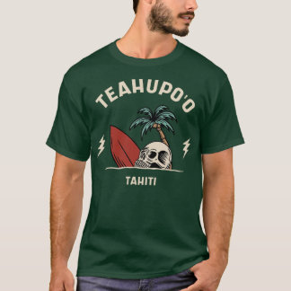 Vintag Surfen TeaHupoo Tahiti T-Shirt