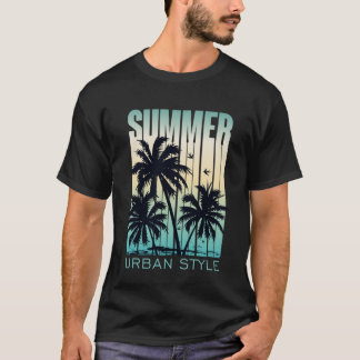 Vintag Surfer Retro Surfing Beach Sommerurlaub T-Shirt