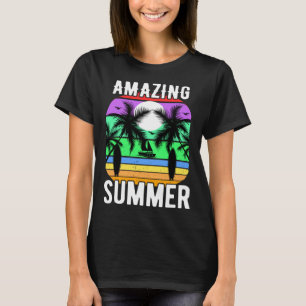 Vintag Surfer Retro Surfing Beach Sommerurlaub T-Shirt