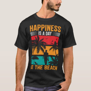 Vintag Surfer Retro Surfing Beach Sommerurlaub T-Shirt