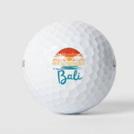 Vintag Surfing Bali Beach Indonesien Golfball