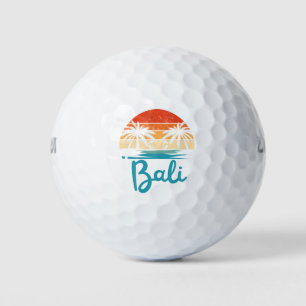 Vintag Surfing Bali Beach Indonesien Golfball