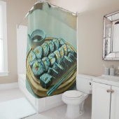 Vintag Sushi Artwork Duschvorhang (Beispiel)