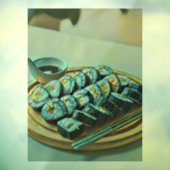 Vintag Sushi Artwork Fensteraufkleber (Blatt 3)