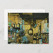 Vintag Sushi Artwork Postkarte (Vorne/Hinten)