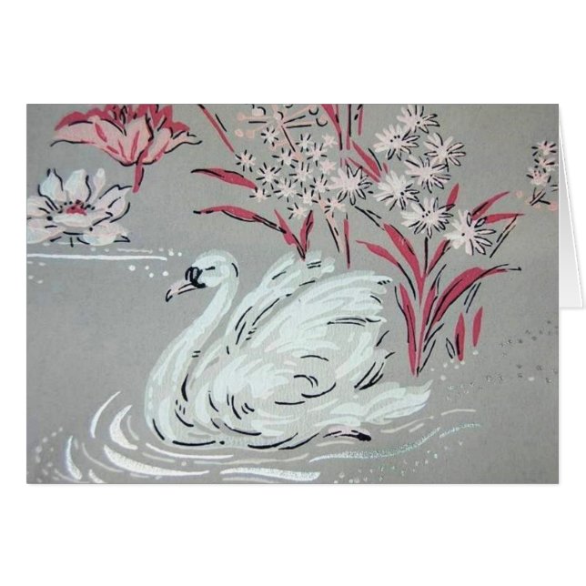 Vintag Swan (Vorderseite (Horizontal))