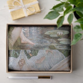 Vintag Swan Girls von W. Crane Seidenpapier (Geschenk)