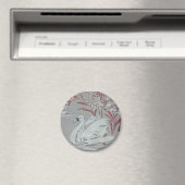 Vintag Swan Magnet (In Situ (Geschirrspüler))