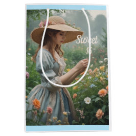 Vintag Sweet 16 Geburtstag Mittlere Geschenktüte