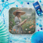 Vintag Sweet 16 Geburtstag Pappteller (Party)