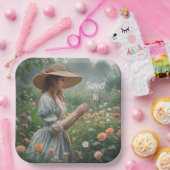 Vintag Sweet 16 Geburtstag Pappteller (Party)