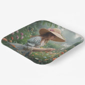 Vintag Sweet 16 Geburtstag Pappteller (Gewinkelt)