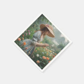 Vintag Sweet 16 Geburtstag Serviette (Ecke)