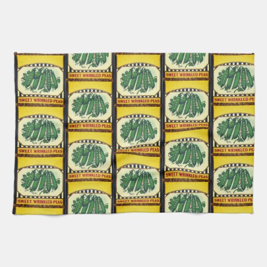 Vintag Sweet Pea Kitchtuch Geschirrtuch (Horizontal)