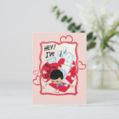 Vintag Sweet Valentine Feiertagspostkarte (Stehend Vorderseite)