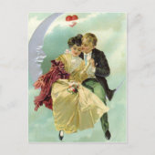 Vintag Sweethearine Valentine Postcard Feiertagspostkarte (Vorderseite)