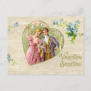 Vintag Sweethearine Valentine Postcard Feiertagspostkarte
