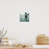 Vintag Swimmer Poster (Küche)