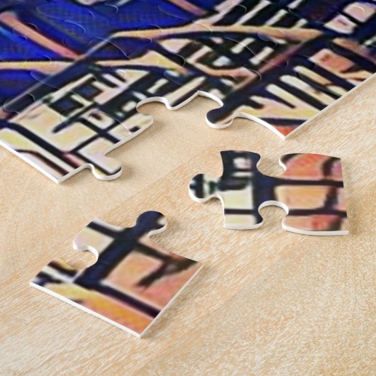 Vintag Sydney Opera House, Australien Puzzle (Seite)