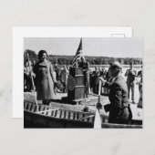 Vintag Sylvania Wilderness Dedication, Michigan Postkarte (Vorne/Hinten)