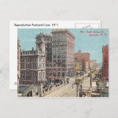 Vintag Syracuse NY Postkarte (Vorne/Hinten)