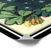 Vintag: Tag des Hl. Patrick - Poster (Ecke)